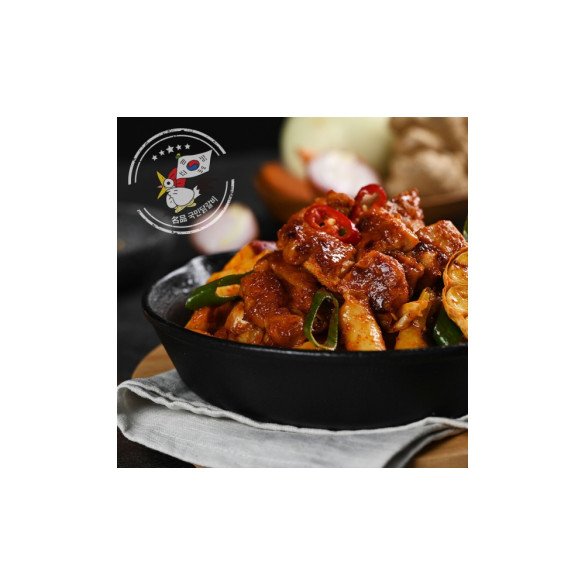 춘천 국민닭갈비 양념닭갈비 전통맛 1kg 